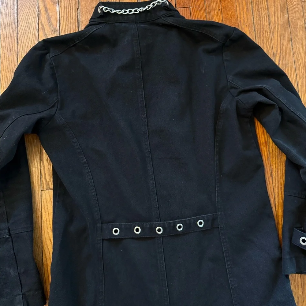 Y2K Tripp NYC Vintage Duster Trench Coat - Picture 10 of 16